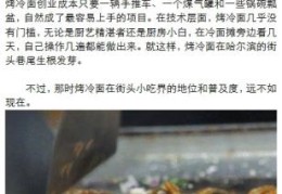 烤冷面是哪个地方的特色美食(烤冷面是哪个地方的小吃)