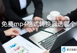 推荐几个好用的mp4格式转换工具(mp4格式转换器有哪些)