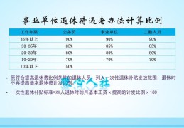 详解小学高级教师退休待遇及计算方法(小学高级教师退休工资)