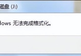 windows无法格式化u盘是怎么回事(电脑无法格式化u盘解决方法)