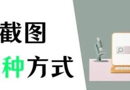 电脑截屏怎么截屏呢(电脑8种常用截图方法)