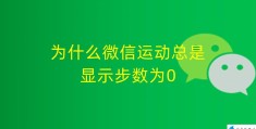 微信运动步数为0的原因(微信运动总是显示步数为0解决方法)