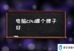 电脑cpu哪个牌子好(2022最值得买的CPU?)