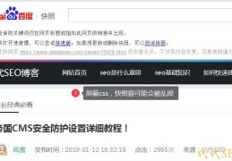 百度抓取js么？百度蜘蛛识别js么？js需要屏蔽抓取么？