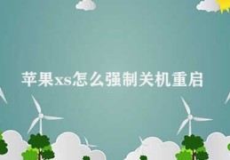 苹果xs怎么强制关机重启(苹果XS重启解决方案)