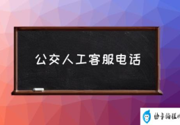 怎么查公交公司电话号码？(公交人工客服电话)