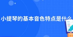 小提琴的基本音色特点是什么