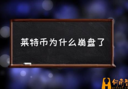 数字货币来了你怎么看？(莱特币为什么崩盘了)