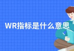 WR指标是什么意思