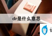 dr是什么意思(Dr.是医生还是博士)