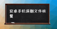 怎么找回删掉的文件夹？(安卓手机误删文件恢复)