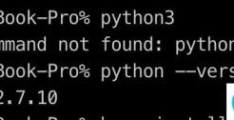 mac安装python的详细步骤(python3安装教程)