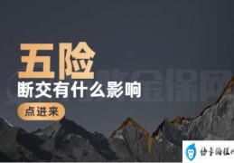 社保中断一个月的影响(社保中断一个月会怎么样)