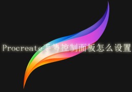 Procreate手势控制面板怎么设置