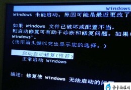 电脑启动修复显示无法启动(无法启动电脑的解决方法)