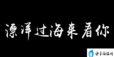 在漫天风沙里望着你远去是什么歌(是歌曲漂洋过海来看你里的歌词)