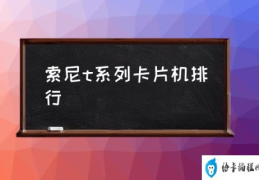 索尼t系列卡片机排行(索尼的卡片机推荐？)