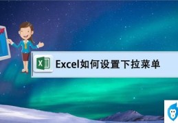 excel怎么下拉选项(Excel设置下拉菜单的方法)