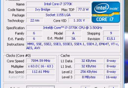 老树开花(酷睿i7-3770K超频到7.09GHz：跑分世界第二)