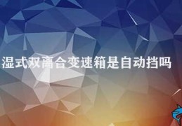 湿式双离合变速箱是自动挡吗(湿式双离合变速箱的优势)