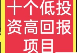 一个人自己创业干点什么好(创业做什么)