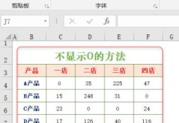 excel日期输入0不显示原因(excel表格中0不显示怎么办)