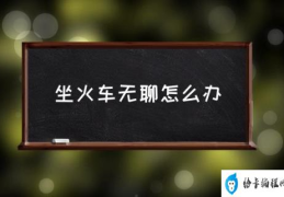 坐火车无聊怎么办(坐车时候无聊干什么好呢？)