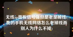 无线ap面板信号强但是老是掉线(我的手机无线网络怎么老掉线而别人为什么不掉)