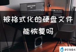 被格式化的硬盘文件能恢复吗(硬盘提示格式化怎么修复)