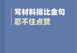 写材料的必备金句(踏石留印抓铁有痕)