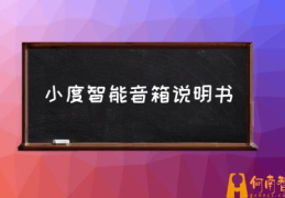 小度智能音箱各个型号区别？(小度智能音箱说明书)