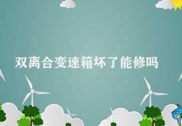 双离合变速箱坏了能修吗(双离合变速箱故障维修)