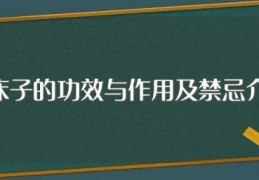 蛇床子的功效与作用及禁忌介绍(蛇床子的功效与作用及禁忌分别是什么)