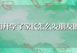 幼儿园开学了家长怎么发朋友圈文案(孩子上幼儿园怎么发朋友圈)