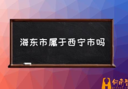 西宁市海东有几个县？(海东市属于西宁市吗)