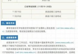 2022下半年六级考试时间(最新！下半年四六级考试时间定了)