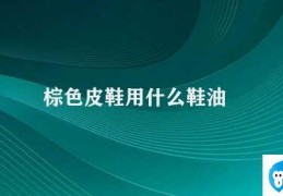 棕色皮鞋用什么鞋油(如何选择适合棕色皮鞋的鞋油)