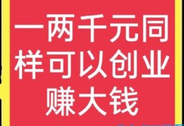 2000元钱如何起步创业(2千元的小本生意)