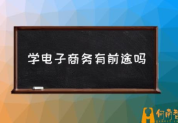 什么是电子商务？(学电子商务有前途吗)