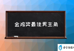 2014金像奖最佳男主角？(金鸡奖最佳男主角)