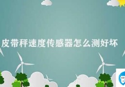 皮带秤速度传感器怎么测好坏(如何判断皮带秤速度传感器好坏)