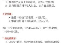 一个很有前景的副业项目大学生做家教代理也能日入500(学生做什么代理好赚钱)