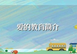 爱的教育简介(爱的教育简介描述)