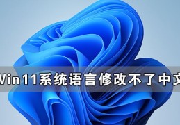 Win11系统语言修改不了中文怎么办?Win11系统的语言设置教程