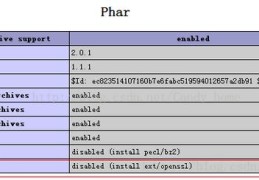 PHP源码编译openssl 并开启设置,使之生效