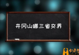 井岗山属哪个省份？(井冈山哪三省交界)