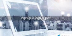 wps怎么转换pdf文件(wps转换成pdf的详细设置方法)