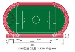 体育馆跑道一圈800米吗(小学标准跑道一圈多少米)