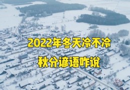 今年会不会很冷?2022(今年冬天会不会很冷2022)