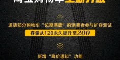 淘宝购物车上限是多少(为什么淘宝购物车只有120件)